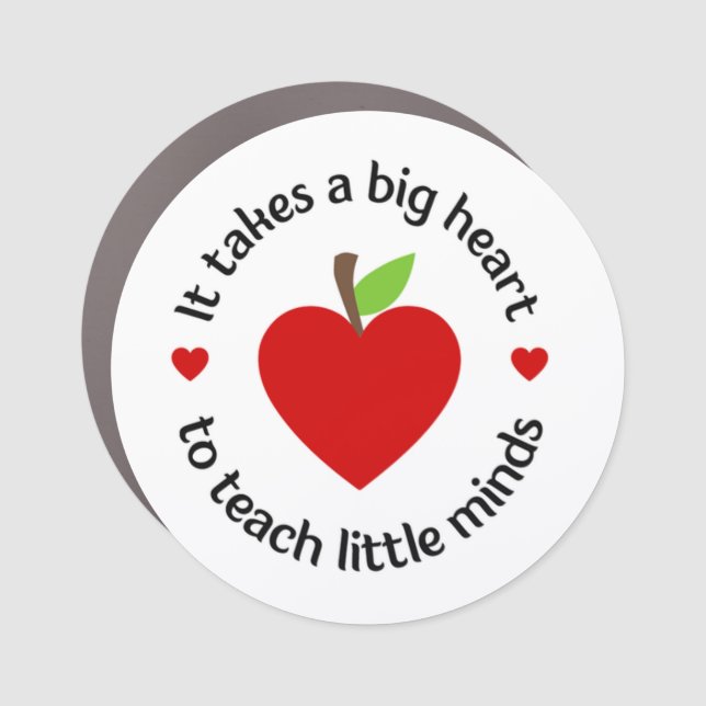 Teacher Car Magnet (Front)