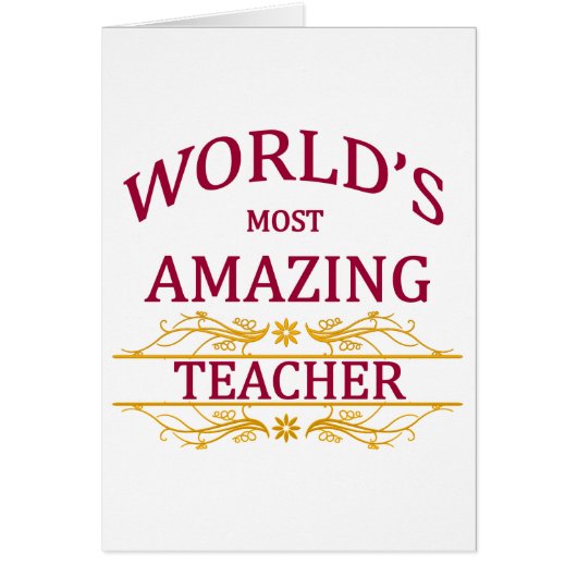 Teacher Cards (Front)