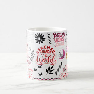 teacher change the world coffee mug