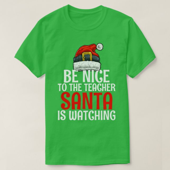 Teacher Christmas T-Shirt (Design Front)