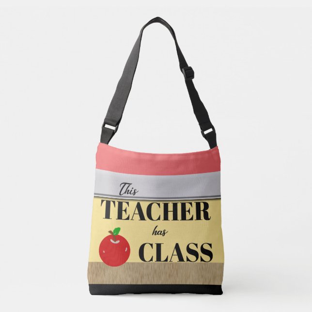 teacher class crossbody bag (Front)