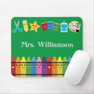 Teacher Classroom Kawaii Mouse Pad