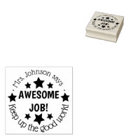 Great Job! Star Stamp, Teacher Stamp