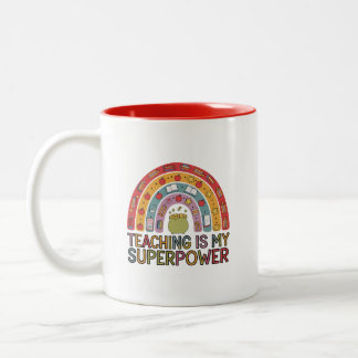 Teacher & Classroom Two-Tone Coffee Mug