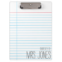 Teacher - Clipboard