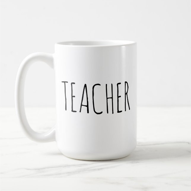 Teacher Coffee Mug (Left)