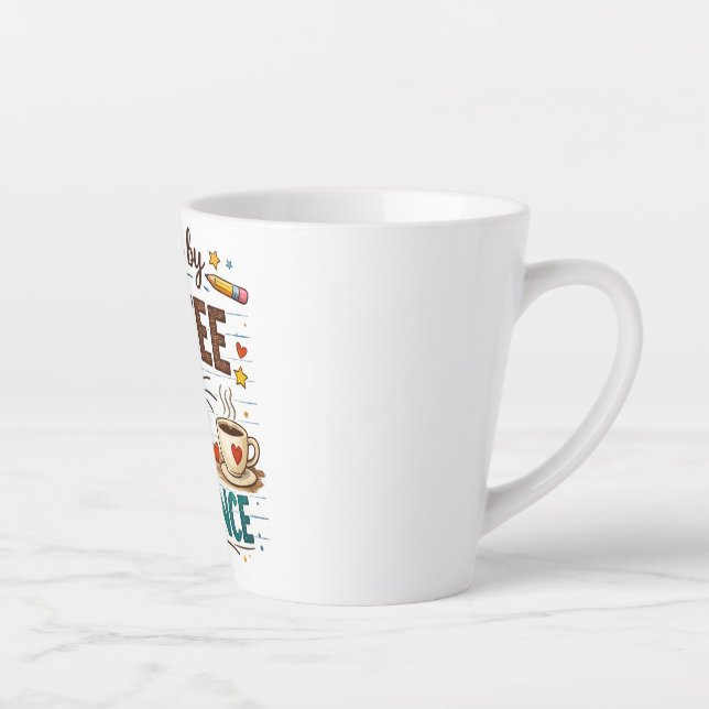 Teacher Coffee Mug – Coffee & Patience Gift for Te (Right)