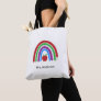 Teacher Colorful Cute Rainbow Tote Bag