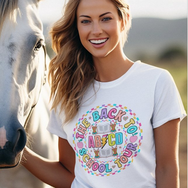  Teacher colorful retro quote t-shirt (Creator Uploaded)