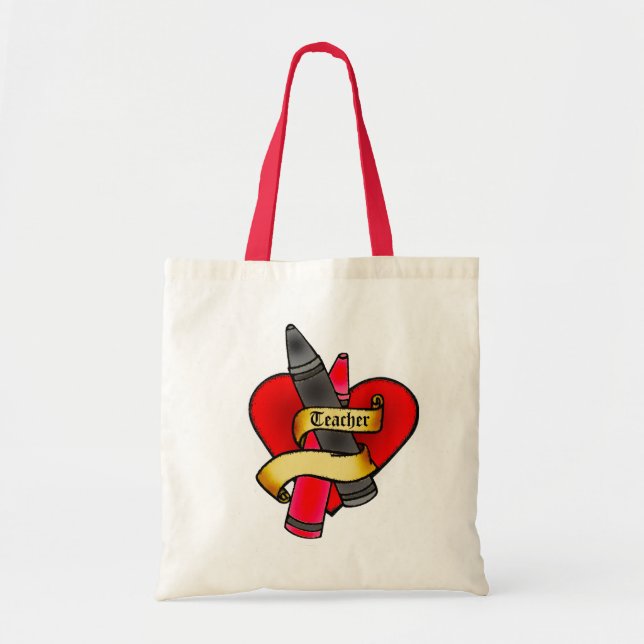 Teacher Crayon Bag (Front)