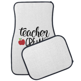 Teacher Crew Car Floor Mat