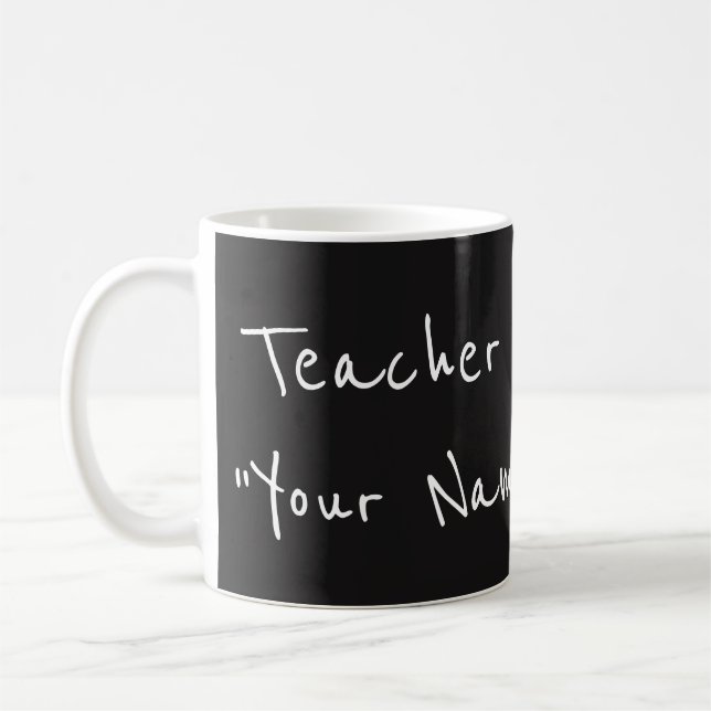 Teacher custom mug (Left)