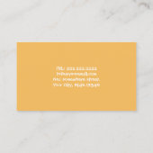 Teacher Cute Apple Chevron Stripes Business Card | Zazzle