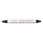 Teacher Cute Color Crayon Monogram Pen Teacher Cute Color Crayon Monogram Pen