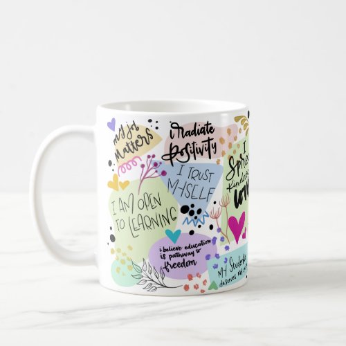 Teacher Daily Affirmation Gift Great Gifts Coffee Mug