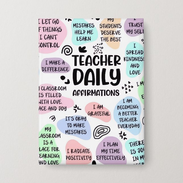 Teacher Daily Button (Front)