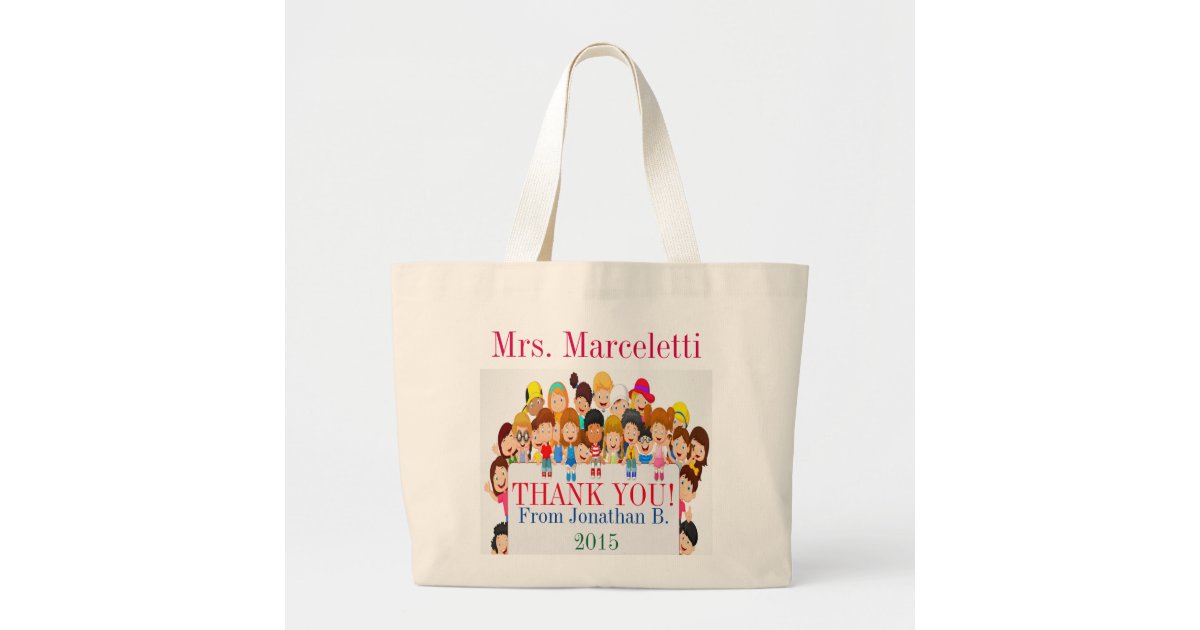 Teacher / Daycare Tote Bag Zazzle