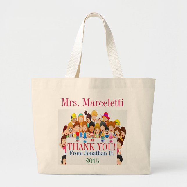 Teacher / Daycare Tote Bag (Front)