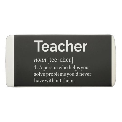 Teacher Definition Eraser