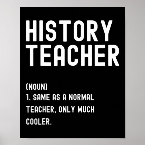 Teacher Definition First Day Of School  Poster