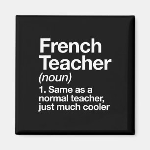 Teacher Definition Fun Back To School First Day Magnet