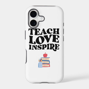 teacher design for teachers coffee mug hand saniti iPhone 17 case