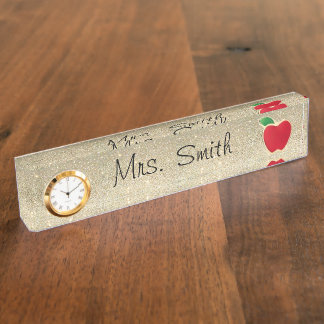 Teacher Desk Name Plate
