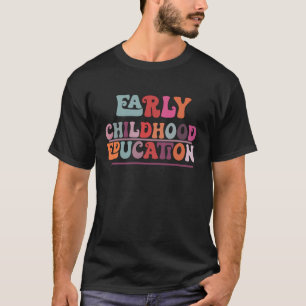 Teacher Early Childhood Education Preschool Head S T-Shirt