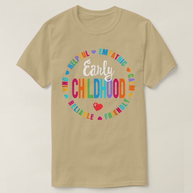 Teacher Early Childhood SQUAD Preschool Head Start T-Shirt (Design Front)