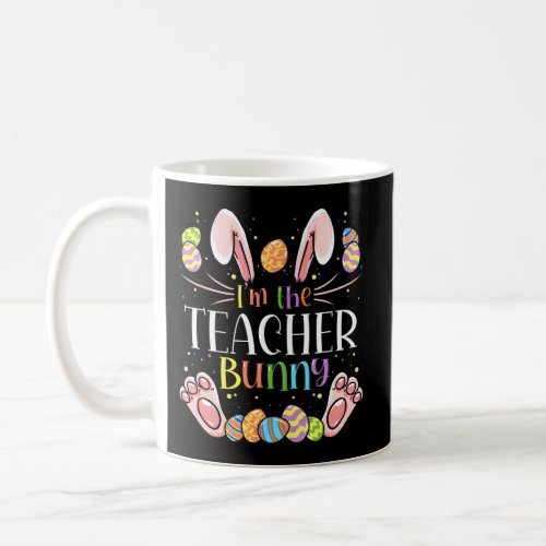 Teacher Easter Family Party Bunny Face Coffee Mug
