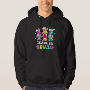 Teacher Easter Squad Love Teacher s Day Cute Rabbi Hoodie