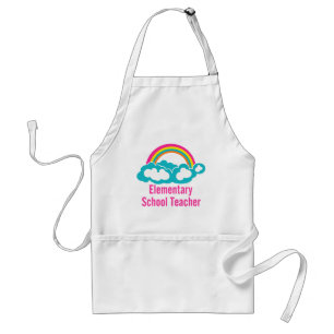 Teacher Elementary School Adult Apron