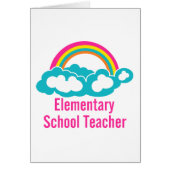 Teacher Elementary School Cards (Front)