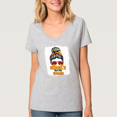 Teacher End Of Year Schools Out For Summer Last T_Shirt