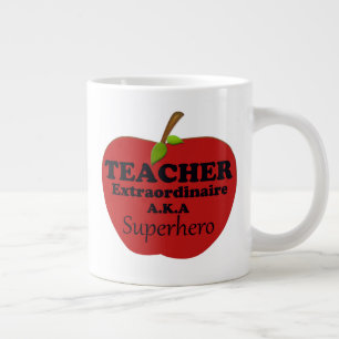 Teacher Extraordinaire Giant Coffee Mug