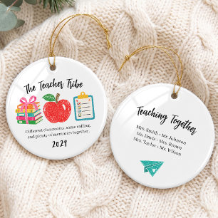Teacher Friends Group Ornament