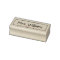 Teacher from the library of bookplate rubber stamp