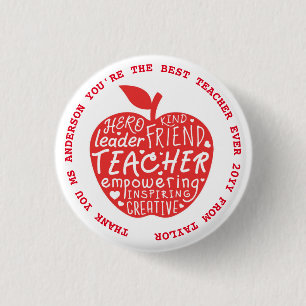 TEACHER - Funny Quotes - Add Name to personalize K Button