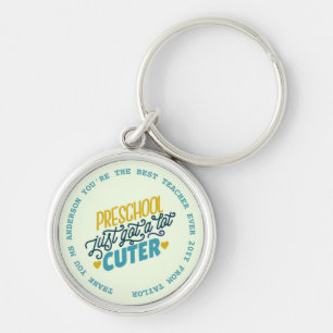 TEACHER - Funny Quotes - Add Name to personalize Keychain