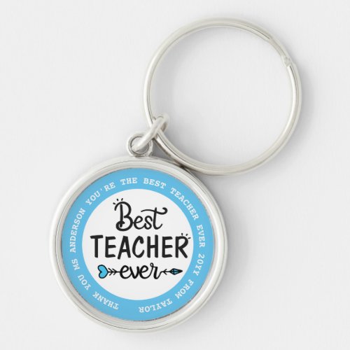 TEACHER _ Funny Quotes _ Add Name to personalize Keychain