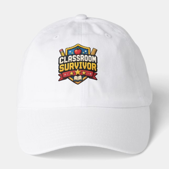 Teacher Gaming Badge Hat (Front)