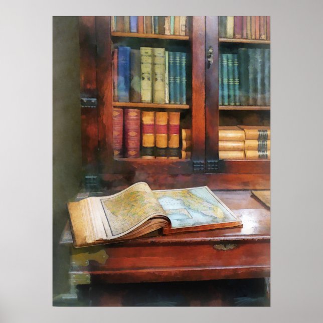 Teacher - Geography Book Poster (Front)