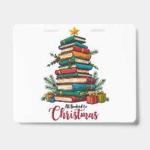 Teacher Gift All Booked For Christmas Badge