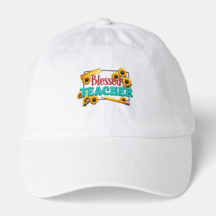 Teacher Gift Blessed Teacher Hat