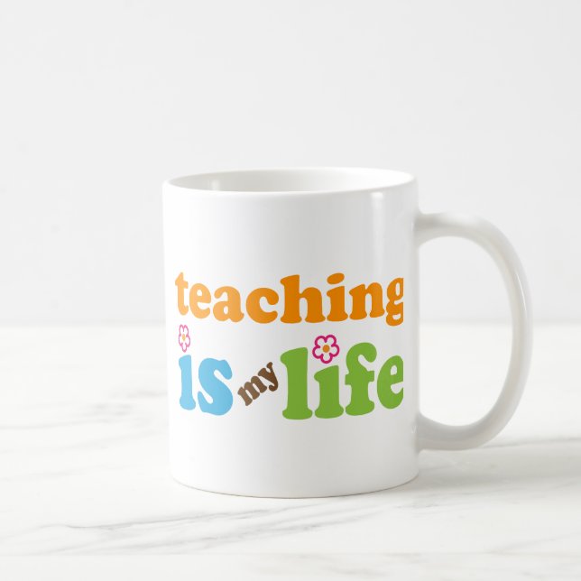 Teacher Gift Girls Coffee Mug (Right)