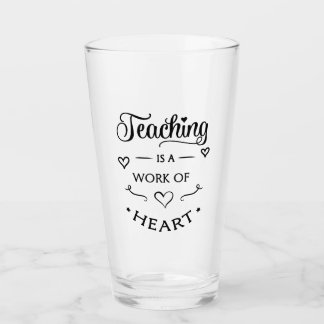 Teacher Gift Glass Tumblers