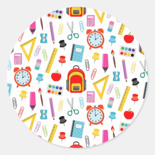 Teacher Gift  Good Teachers Know How To Classic Round Sticker