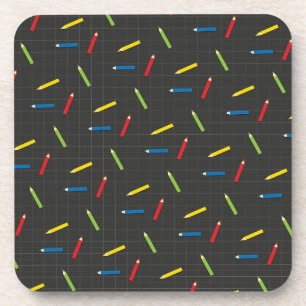 Teacher Gift I Can Not Teach Anybody Anything Beverage Coaster