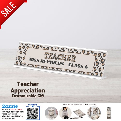 TEACHER GIFT IDEAS CLASSROOM SCHOOL STUDENTS QUOTE DESK NAME PLATE