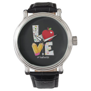 Teacher Gift Love Teacher Life Watch